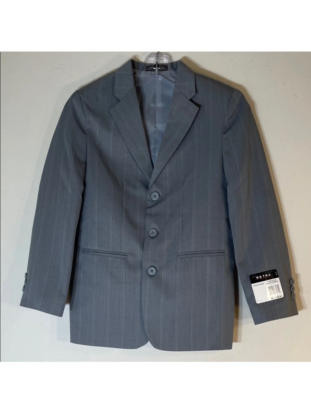 Retro Boy’s Three-Button Blazer. Boy's 12 Regular. NWT.